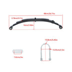 Single Trailer Axle Suspension Kit for 3500lbs Trailer (Year Range)