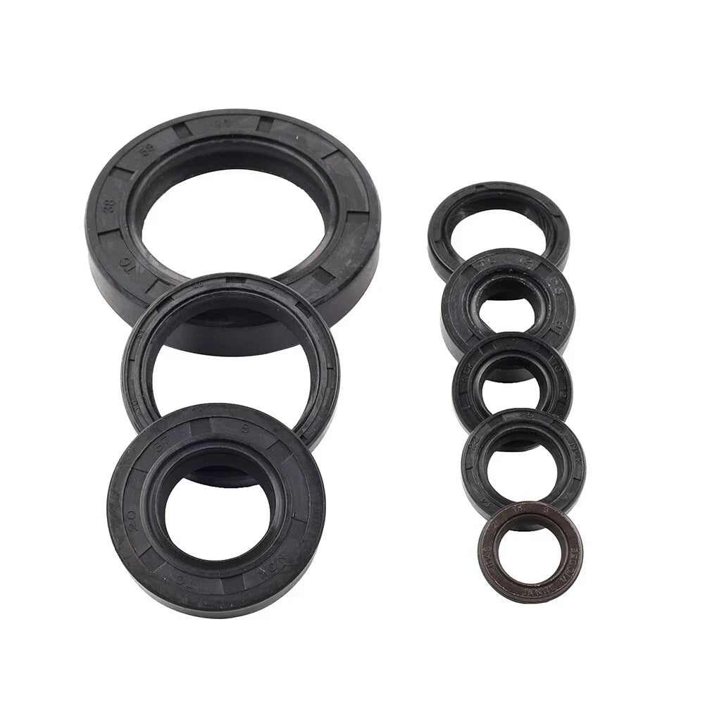 8 x Engine Oil Seal Kit for Honda CR250R (1992-2001)