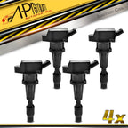 Set of 4 Ignition Coils for Hyundai Elantra (2021–2023) Ioniq Kia Niro (2017–2022)