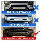 Front License Plate Holder Mounting Bracket for Ram 1500 Rebel (2019–2024)