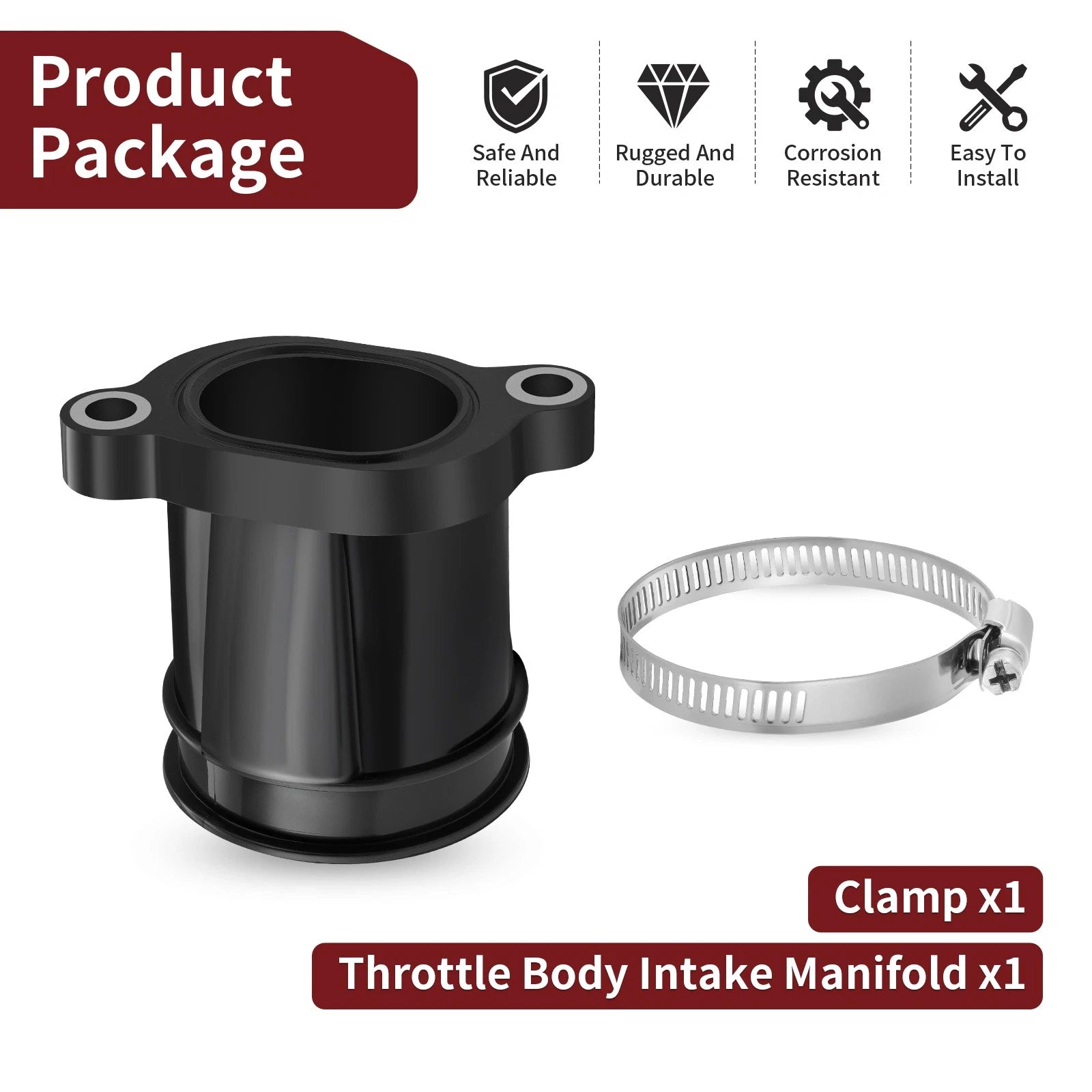 Intake Manifold Carburetor Boot for Polaris RZR 570 (2012–2016) 5414317
