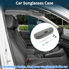 Sunglasses Case for Honda Civic (2016–2023) Eyeglasses Holder Dark Grey