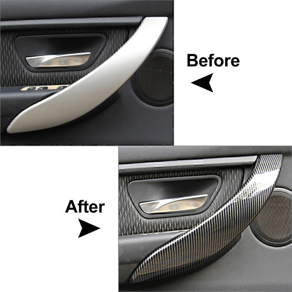 Set of 4 Inner Door Handle Panel Cover Trim for BMW 3 4 Series 3GT