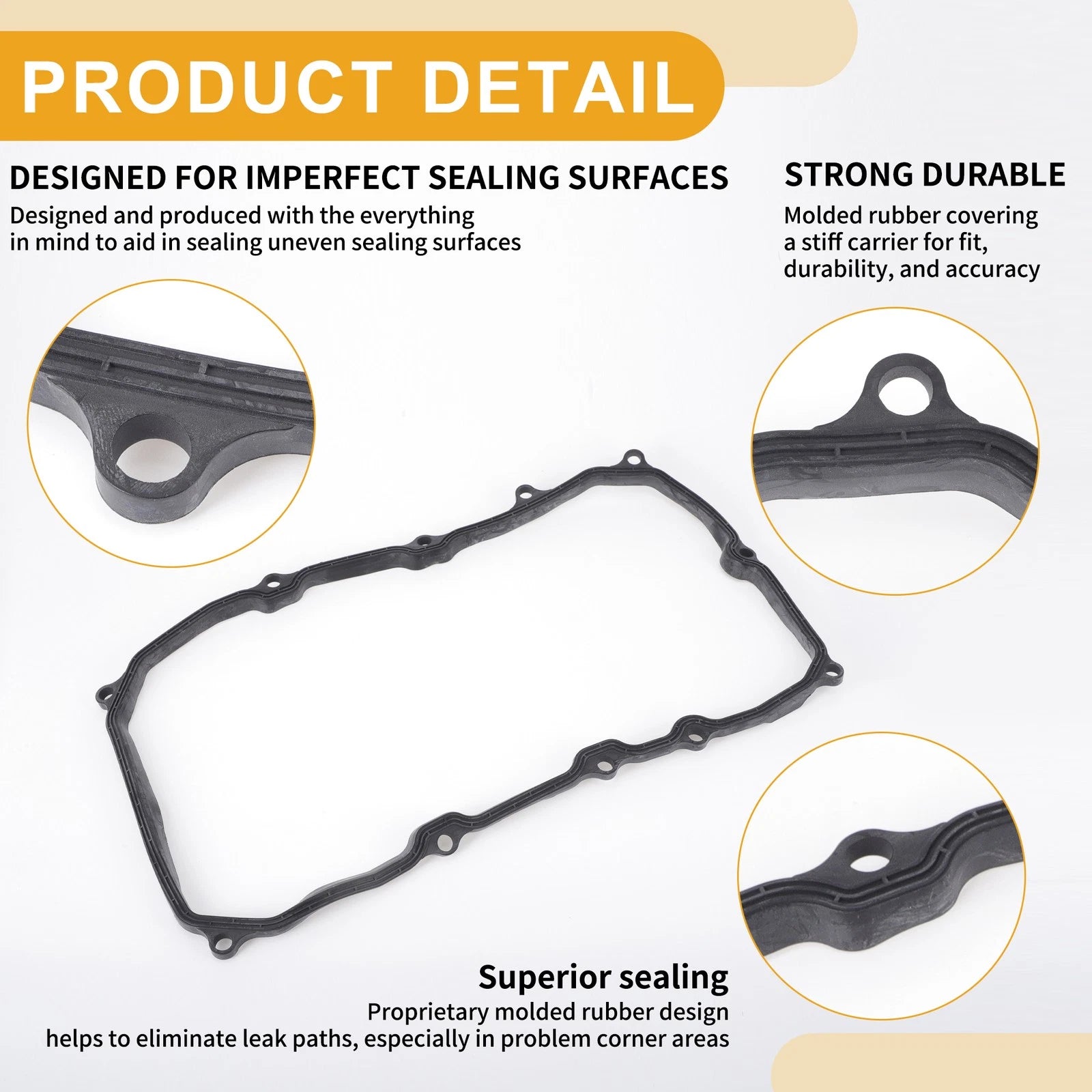 Transmission Filter Oil Pan Gasket for Toyota Land Cruiser (No.3516860030)