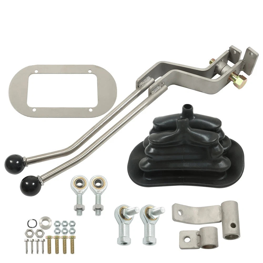 Stainless Twin-Stick Shifter for GM Transfer Case (NP205)