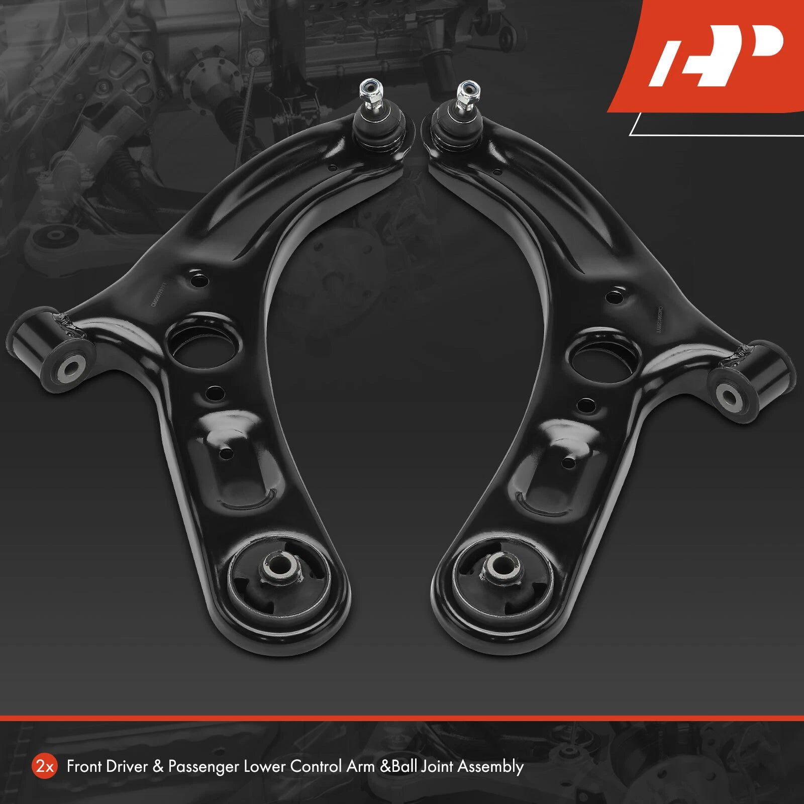 2X Front Lower Control Arm Ball Joints for Kia Forte Forte5 (2014-2018)