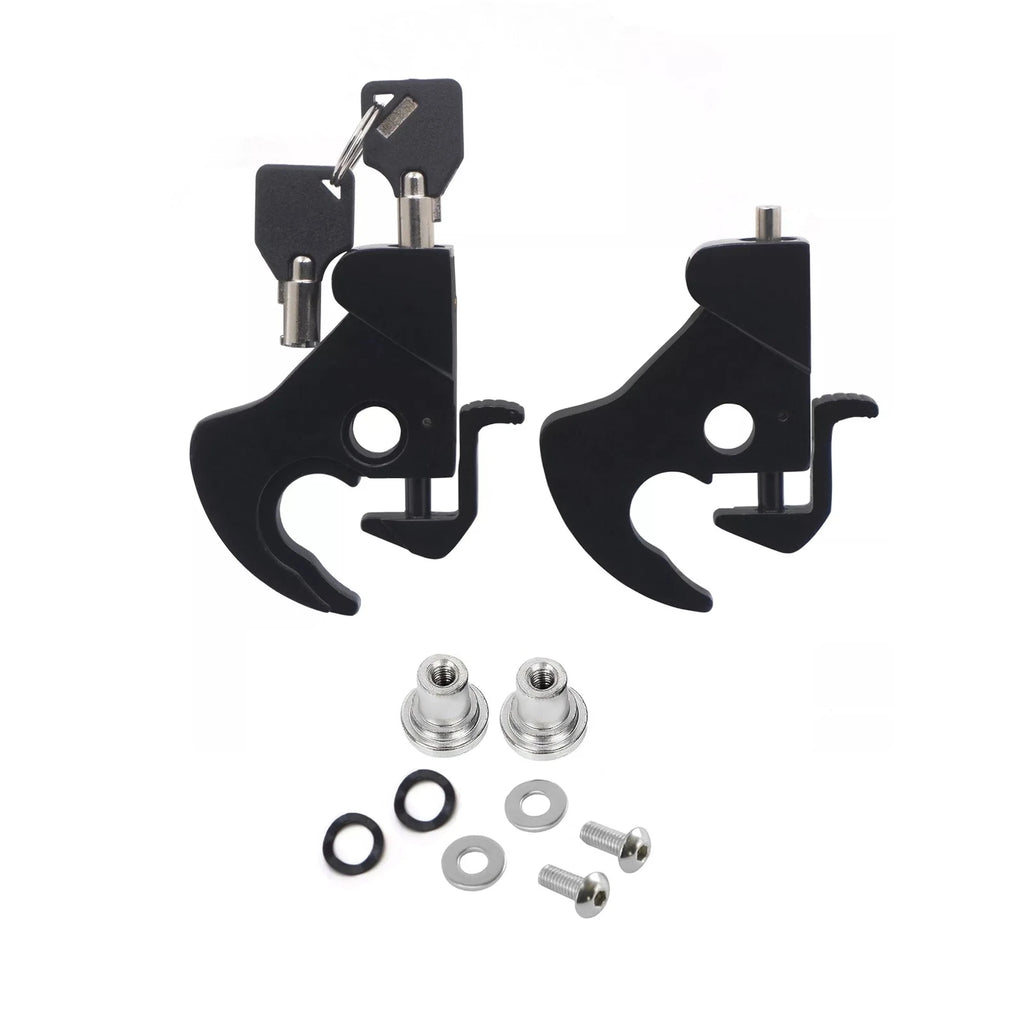 Sissy Bar Luggage Rack Detachable Locking Latch Nut Kit for Harley Touring