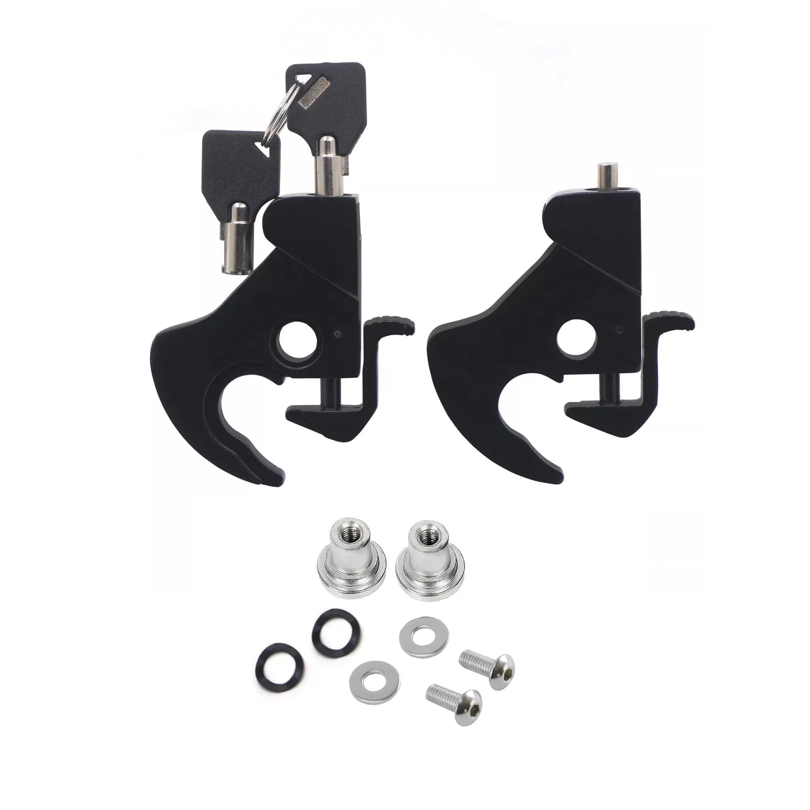 Sissy Bar Luggage Rack Detachable Locking Latch Nut Kit for Harley Touring