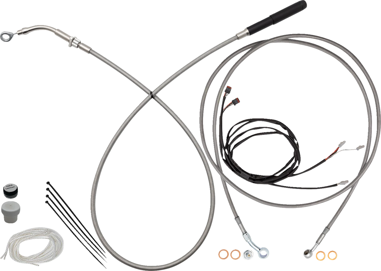 EZ Install Kit for Harley Davidson (16" Handlebars, Upper Clutch)