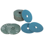 25 Pack Zirconia Resin Fiber Grinding Discs for Automotive Use
