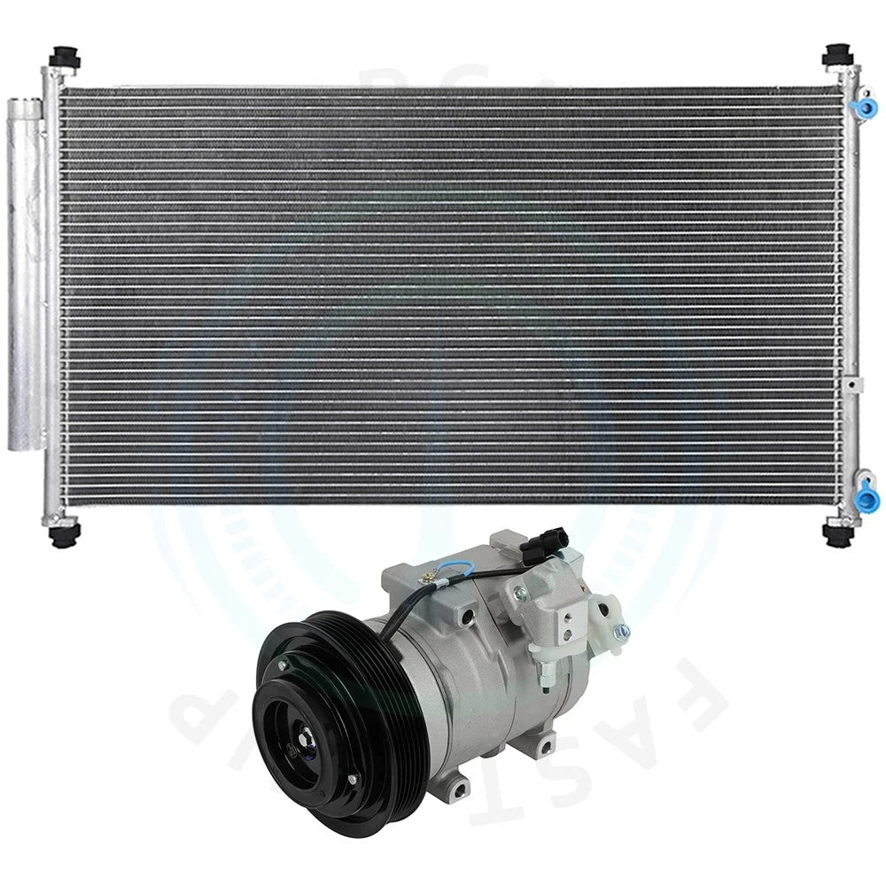 AC Condenser & Compressor Cooling Kit for Honda Odyssey (2008–2010)