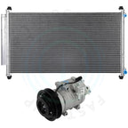 AC Condenser & Compressor Cooling Kit for Honda Odyssey (2008–2010)