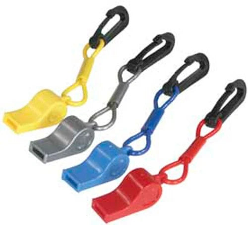 Atlantis whistle with clip for watercraft safety (2023–2023)