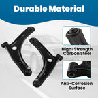 Set of 4 Front Lower Control Arms for Jeep Compass Patriot Caliber (2007–2017)