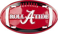 University of Alabama Oval Football License Plate 12" X 6"