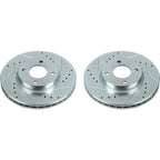 2X Brake Discs for Nissan Versa Kicks (2018–2024)