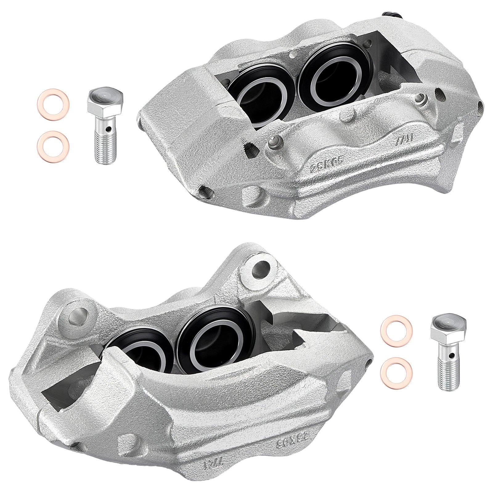 2Pcs Front Brake Calipers for Toyota Tacoma (1995–2004) 191784 191785