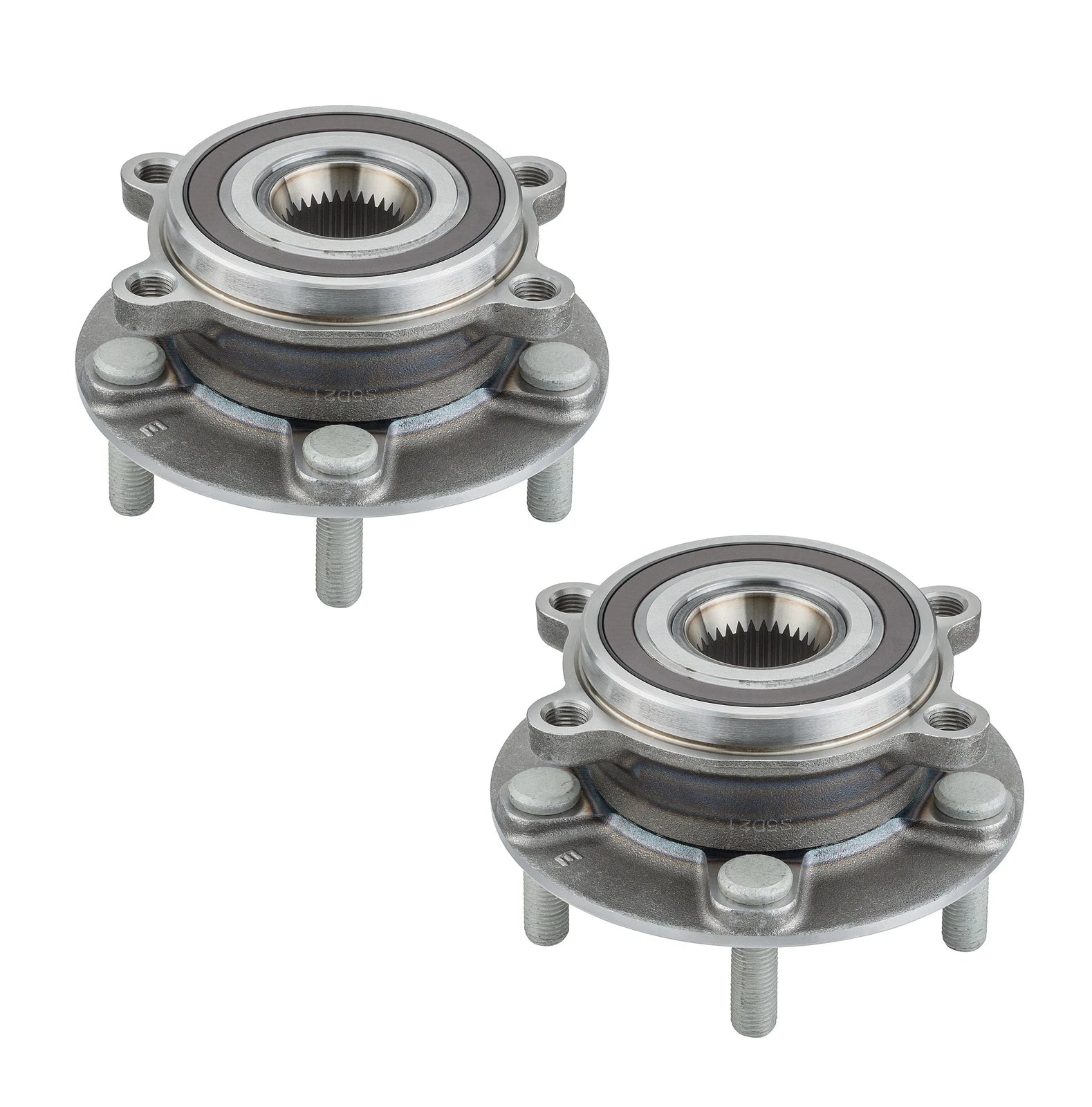 Set of 2 Front Moog Wheel Bearing and Hub Assemblies for Mazda 6 CX-5 (2014–2021)