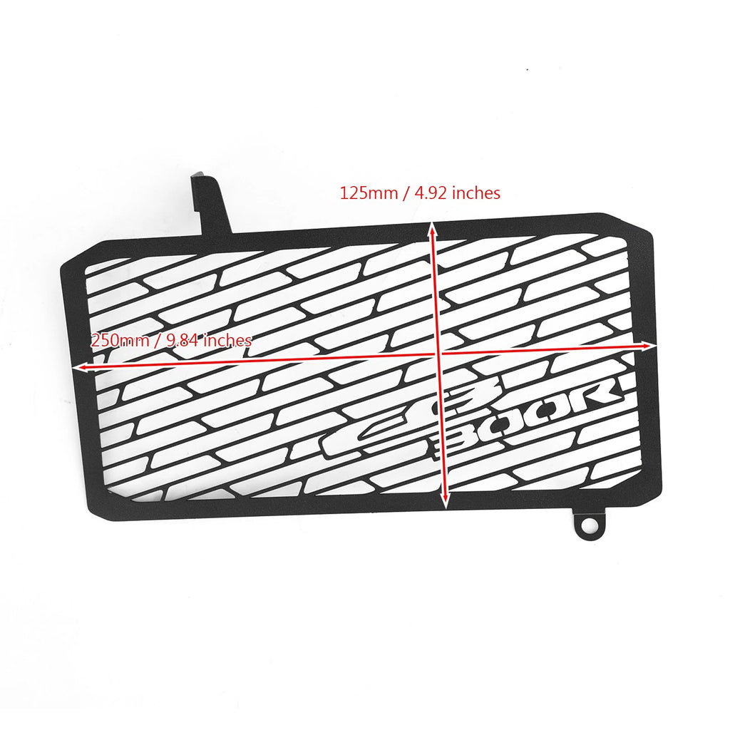Radiator Guard Cover for Honda CB 300 R (2018–2022) - Black
