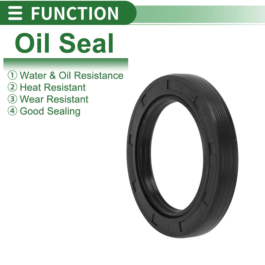 Oil Seal   - NBR Rubber 50x72x10mm