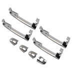 Outside Door Handle for Hyundai Sonata (2005–2010) Black Plastic (4PCS)