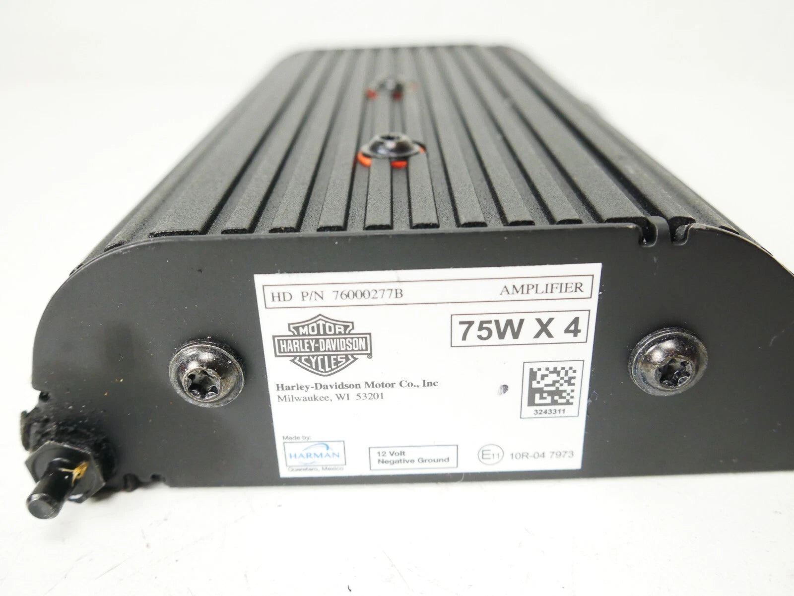 OEM BOOM Audio 75W 4 Channel Amplifier for Harley Davidson CVO Touring (2014–2023)