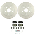 Bosch Rear Quietcast Rotors & Blue Ceramic Disc Brake Pad Kit for HS250h (2010–2012)