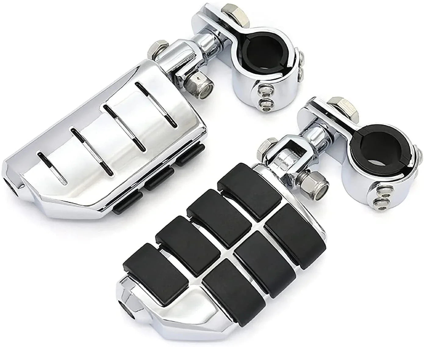 Chrome Foot Pegs Footrests for Harley Softail (1984-2020)