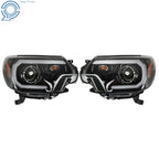 LED Bar Headlights for Toyota Tacoma (2012–2015) Left & Right Side