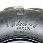 Set of 4 Wheel Rims for 125cc Quad Dirt Bike ATV Buggy (16x8-7)