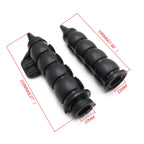 22mm Black Hand Grips for Suzuki Honda Yamaha (Motorcycle)