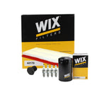 Wix Engine Air Oil Filters & Bosch 4 Nickel Spark Plugs Kit for 4000 (1980–1990)