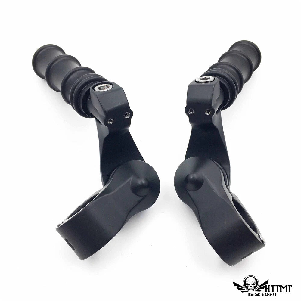 Chrome 2.5" Short Foot Peg Kit for CVO Limited FLHTKSE (2014–2022)