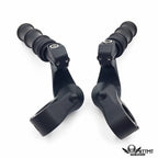 Chrome 2.5" Short Foot Peg Kit for CVO Limited FLHTKSE (2014–2022)