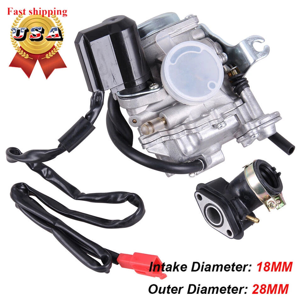 Carburetor for SUNL Scooter GY6 139QMB 50cc (49cc–60cc)