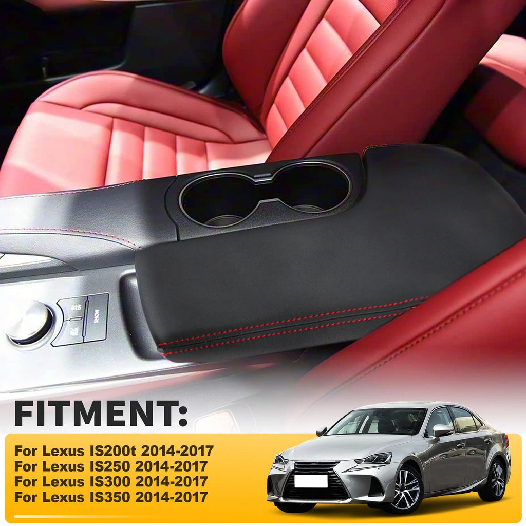 Center Console Lid Armrest Cover Trim for Lexus IS250 IS350 (2014–2017)