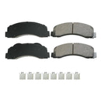 Front Brake Kit 350mm Rotors Akebono Ceramic Pads for Expedition F-150 (1997–2023)