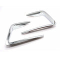 Chrome Front Fog Light Lamp Cover Trim for 2018-2021 Ford Expedition