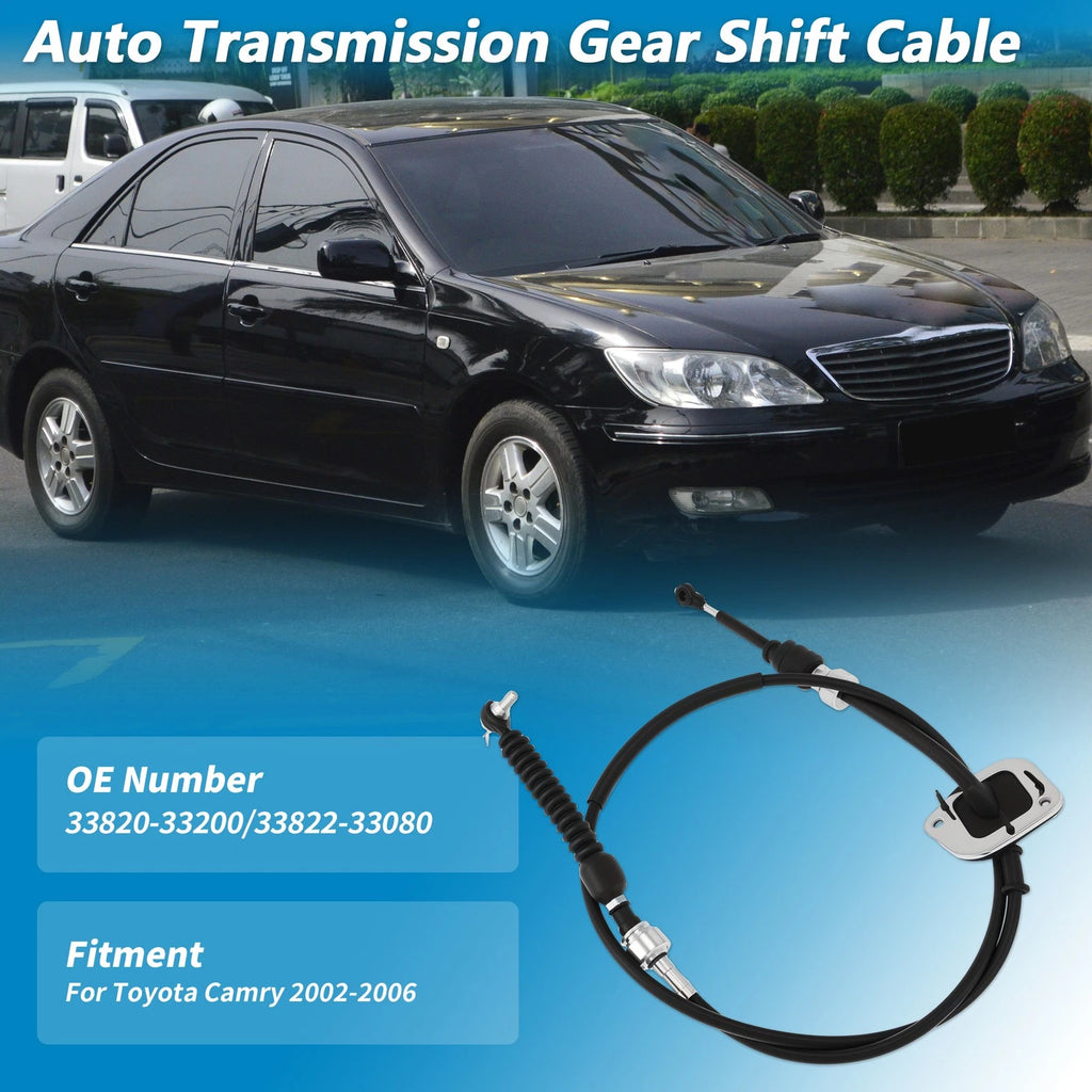 Auto Shift Transmission Cable for Toyota Camry (2002–2006) 33820-33200