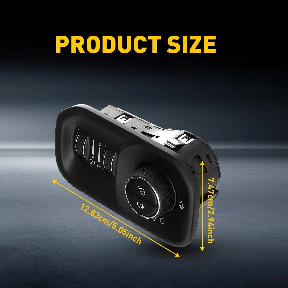 7 Pins Headlight Switch for RAM 1500 2500 3500 (2019–2024) 68156061AD