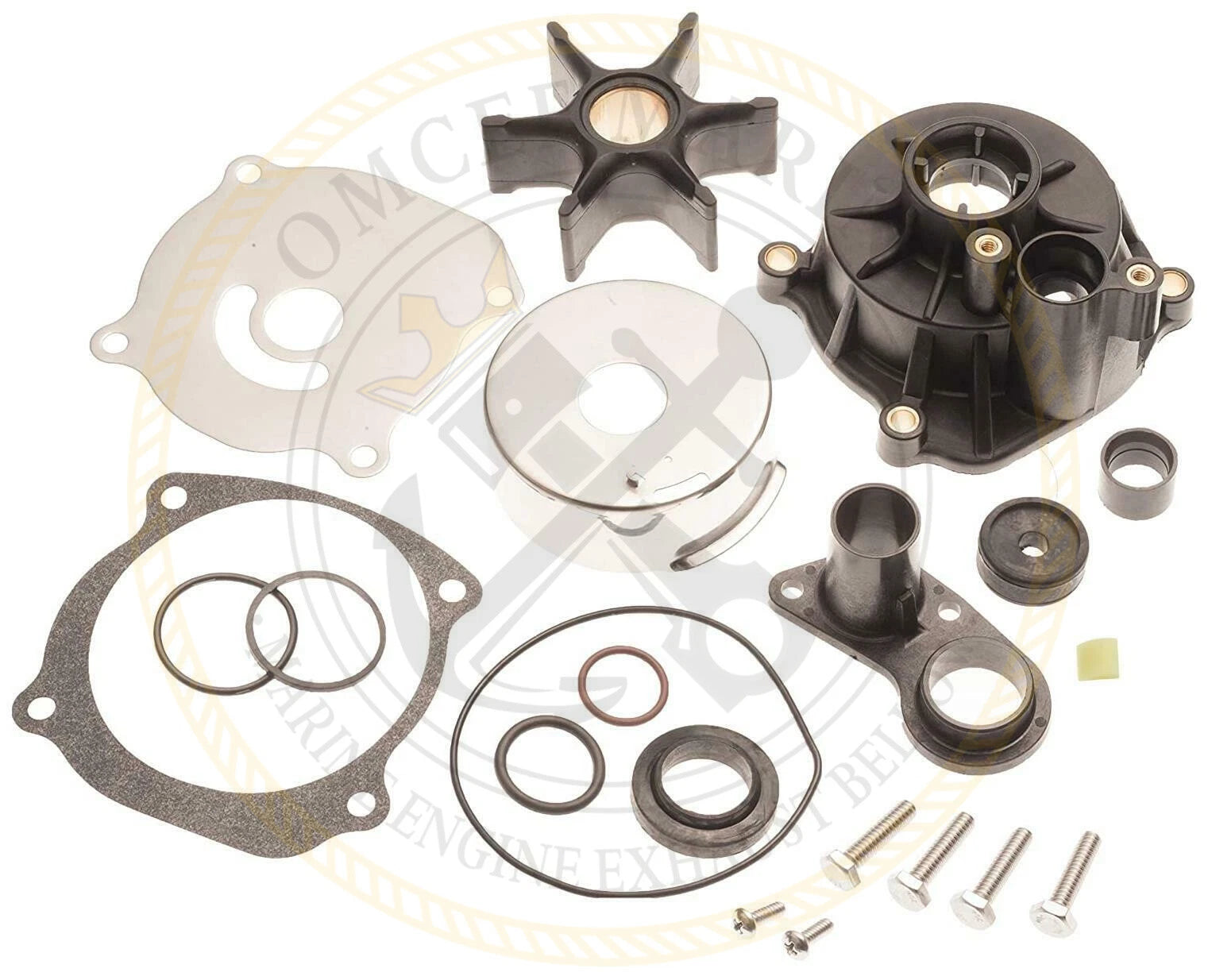 Water Pump Impeller Kit for Johnson Evinrude (85-300 HP) 18-3392 434421 5001594