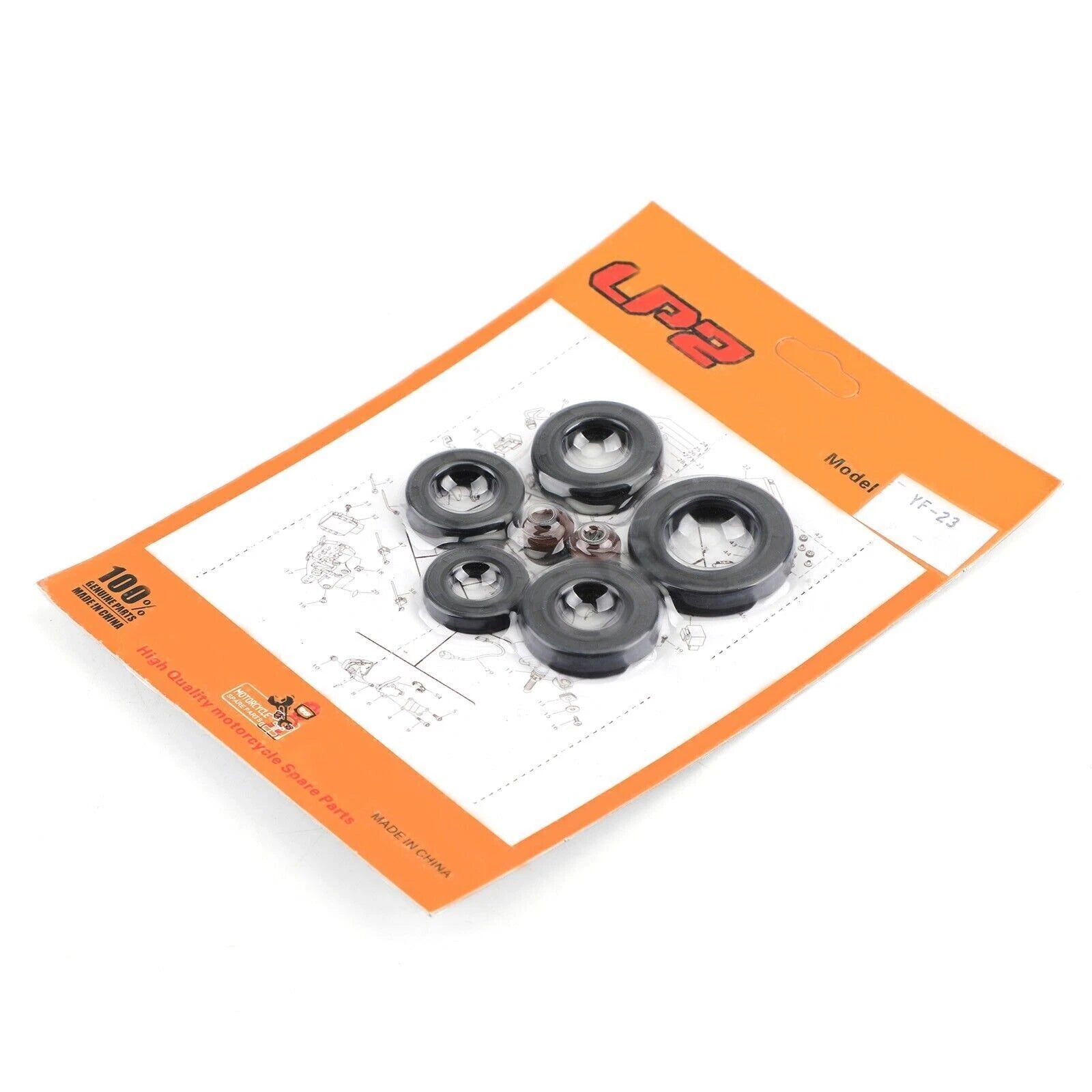 7pcs Engine Oil Seal Kit for Honda XL125S (1979–1985)