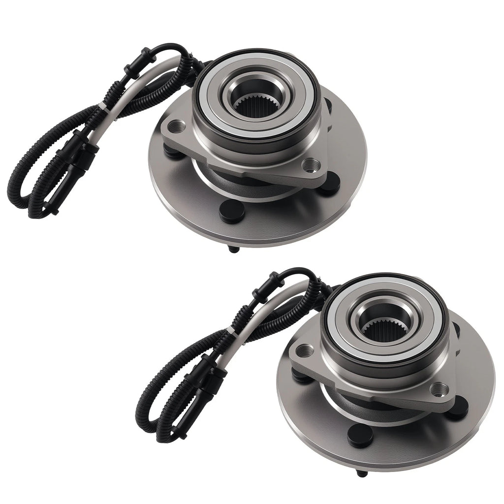 Front LH RH Wheel Hub & Bearing Assembly for Ford F-150 (1997–2000) 515010 4WD