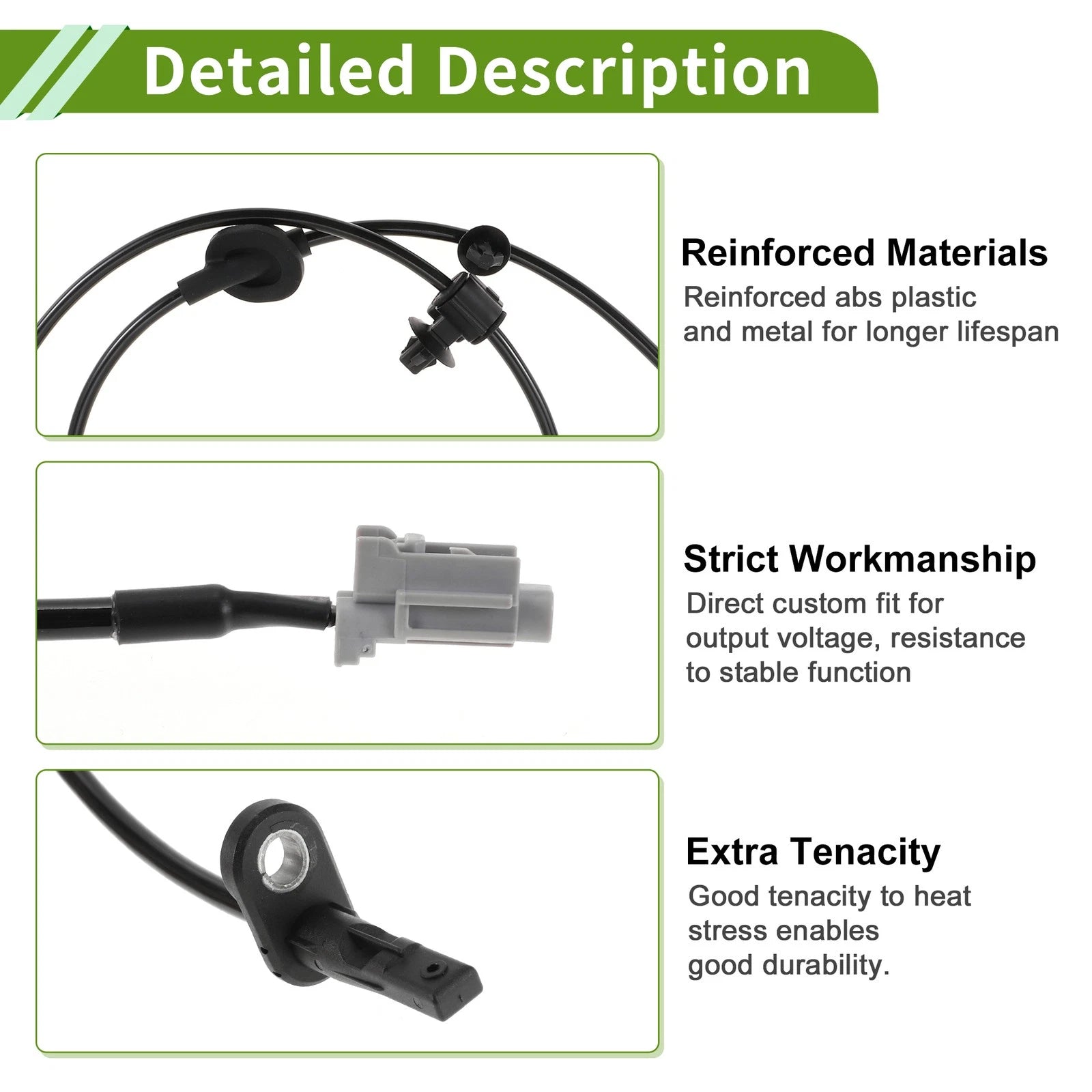 ABS Wheel Speed Sensor No. 27540VA000 for Subaru WRX (2015–2020) Front Right