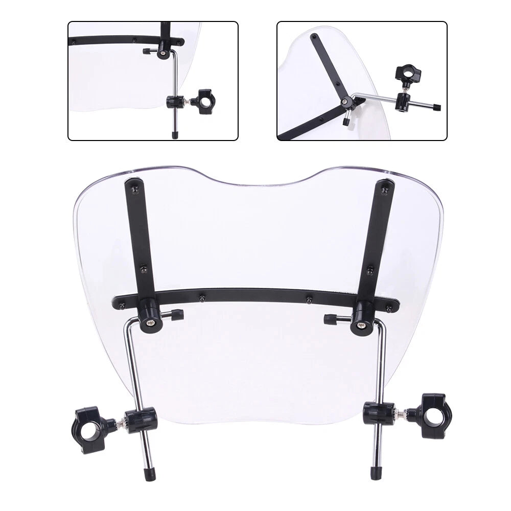 Clear Windshield for Harley Sportster Dyna Glide Softail XL 1200 883 (2004–2023)