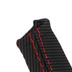 E Brake Boot Cover for Honda Civic (2006–2011) PVC Carbon Red Stitch