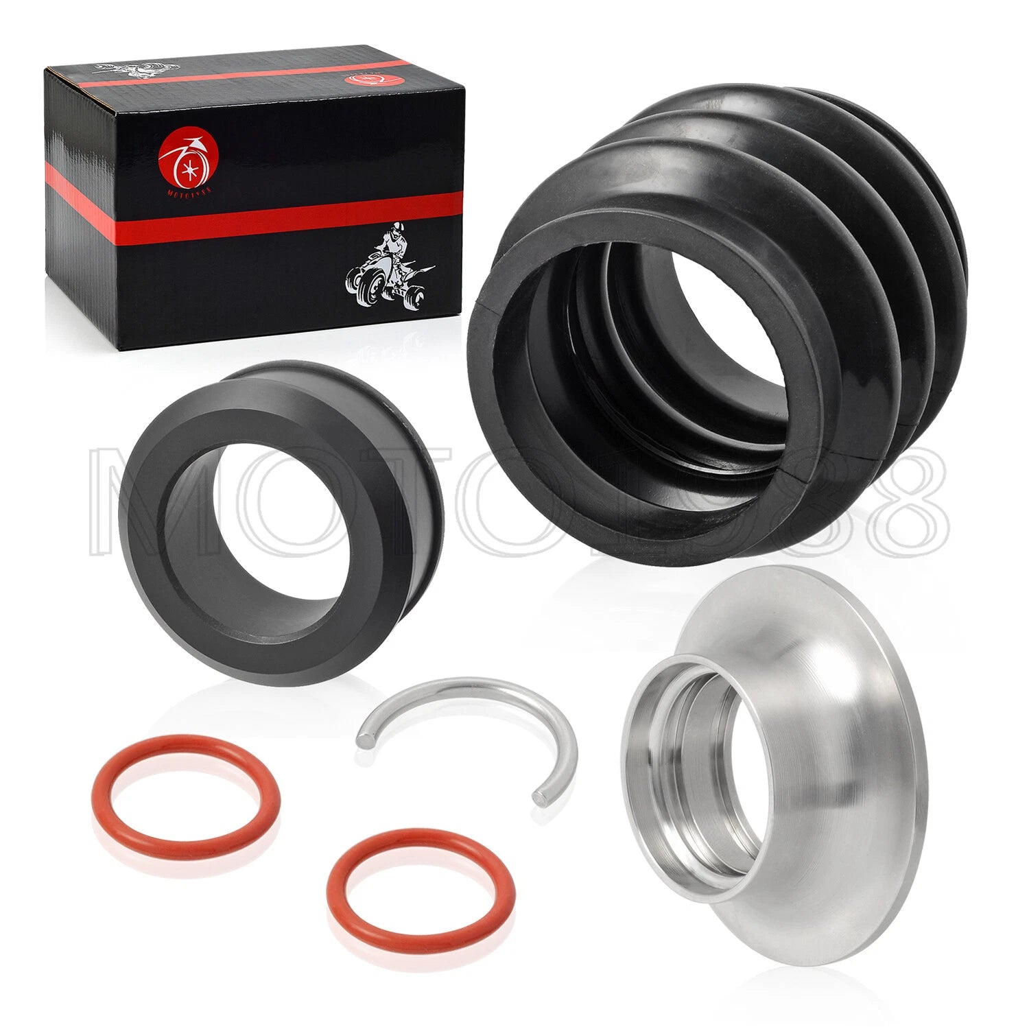 Carbon Ring Seal Drive Line Rebuild Kit for Sea-Doo RXP GTX RXT GTR GTI (2002-2023)