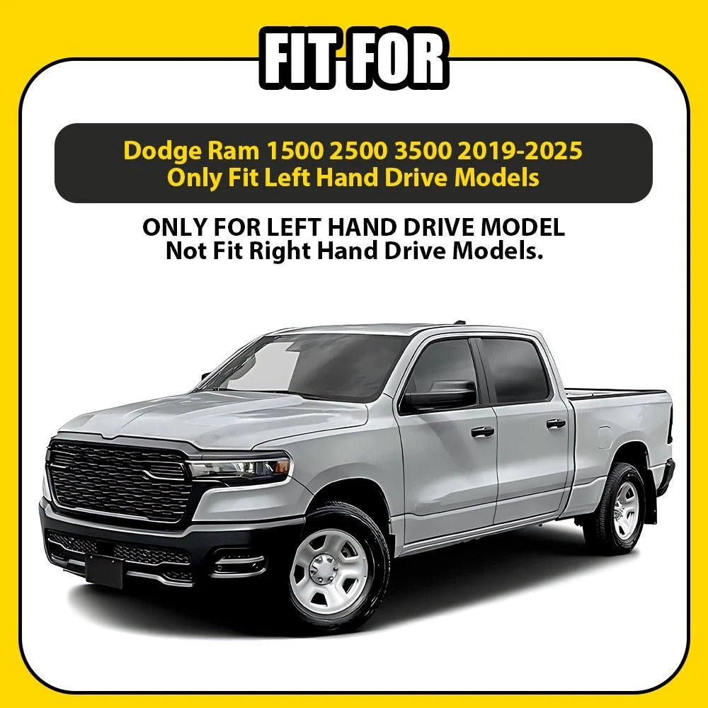 DashMat Dash Cover for Dodge Ram 1500 (2019–2025) EPY Black Carpet