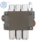 P40 Hydraulic Directional Control Valve 13GPM 3 Spool for