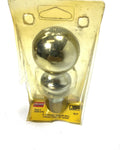 Set of 2 Chrome Trailer Balls for Acme 35-27 (Forged Steel, 2'' Shank)